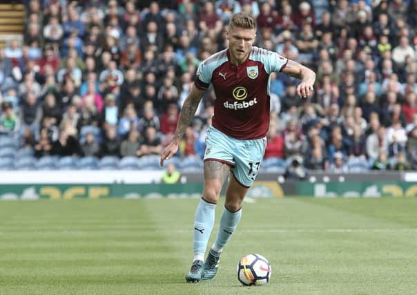 Burnley's Jeff Hendrick

Photographer Rich Linley/CameraSport

The Premier League - Burnley v West Bromwich Albion - Saturday 19th August 2017 - Turf Moor - Burnley

World Copyright Â© 2017 CameraSport. All rights reserved. 43 Linden Ave. Countesthorpe. Leicester. England. LE8 5PG - Tel: +44 (0) 116 277 4147 - admin@camerasport.com - www.camerasport.com