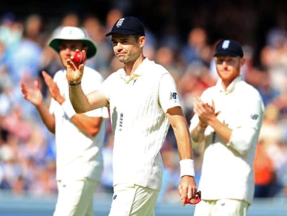 James Anderson is England's leading wicket-taker in Test history, with 506 wickets at an average of 27.39.
