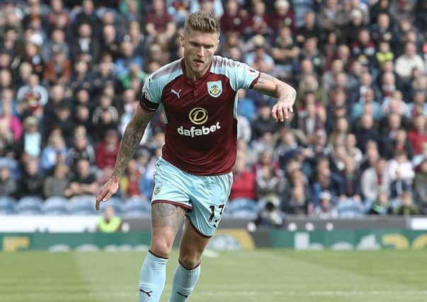 Burnley's Jeff Hendrick

Photographer Rich Linley/CameraSport

The Premier League - Burnley v West Bromwich Albion - Saturday 19th August 2017 - Turf Moor - Burnley

World Copyright Â© 2017 CameraSport. All rights reserved. 43 Linden Ave. Countesthorpe. Leicester. England. LE8 5PG - Tel: +44 (0) 116 277 4147 - admin@camerasport.com - www.camerasport.com