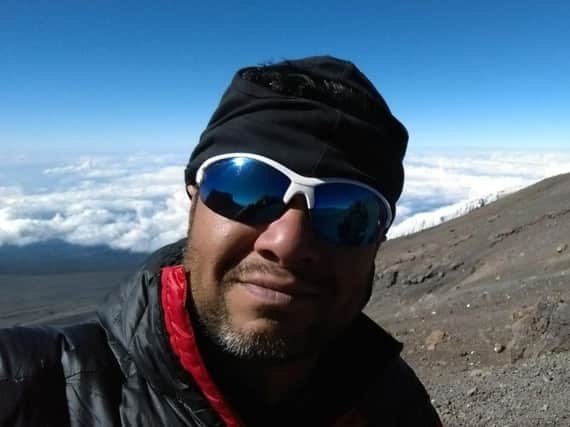 Jamatul Khan on Kilimanjaro