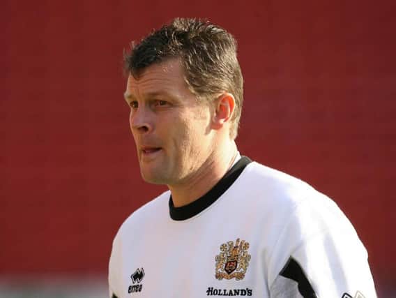 Steve Cotterill during his time with the Clarets