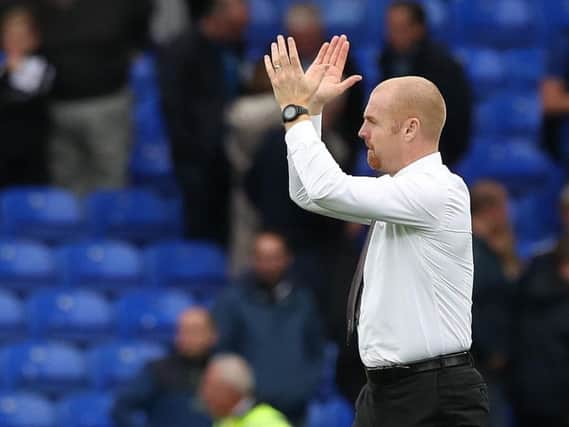 Burnley boss Sean Dyche after the 1-0 win over Everton at Goodison Park