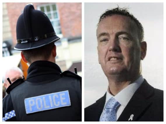 Pictured right: Lancashires Police and Crime Commissioner Clive Grunshaw
