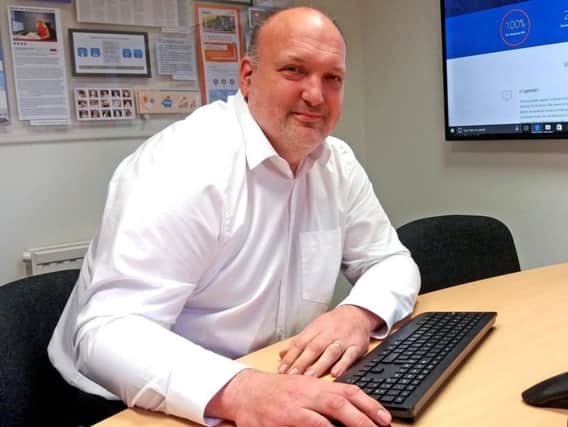 Burnley FC fan Phil Whitehead is returning  to his roots to work for a company in his hometown.