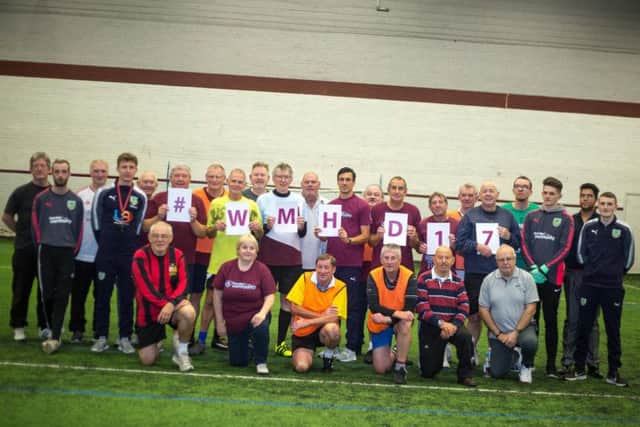 The tournament, held at Turf Moor, was made up of 20 Walking Football participants from across Burnley and Todmorden