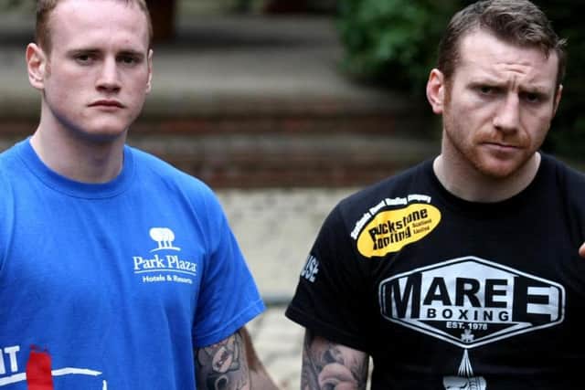 George Groves (left) and Kenny Anderson