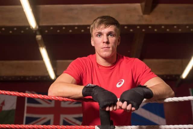 Reece Farnhill trains at Sandygate ABC. Photo: Andy Ford