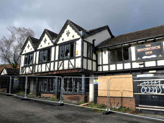The once proud Moorcock Inn, which hosted a royal visit, is set to be demolished.