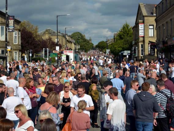 Revellers enjoy this year's Great British Rhythm and Blues Festival