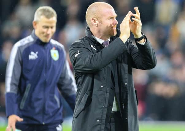 Burnley manager Sean Dyche

Photographer Alex Dodd/CameraSport

The Premier League - Burnley v Newcastle United - Monday 30th October 2017 - Turf Moor - Burnley

World Copyright Â© 2017 CameraSport. All rights reserved. 43 Linden Ave. Countesthorpe. Leicester. England. LE8 5PG - Tel: +44 (0) 116 277 4147 - admin@camerasport.com - www.camerasport.com