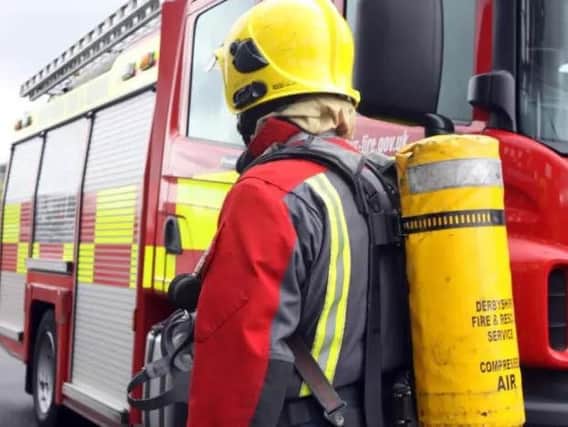 Firefighters responded to a car deliberately set on fire in Colne in the early hours of this morning.