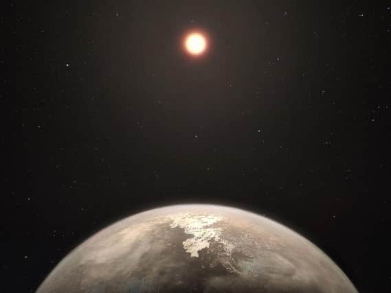 The Earth-sized planet, named Ross 128b