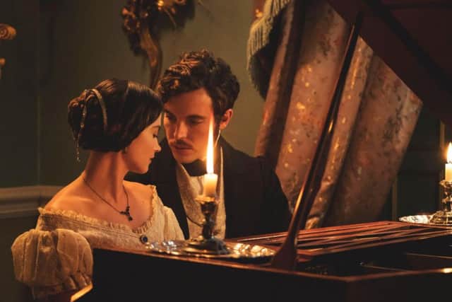 Jenna Coleman as Queen Victoria and Tom Hughes as Prince Albert