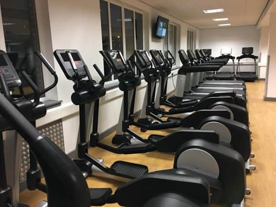 The new gym and cycle studio has been unveiled at Padiham Leisure Centre