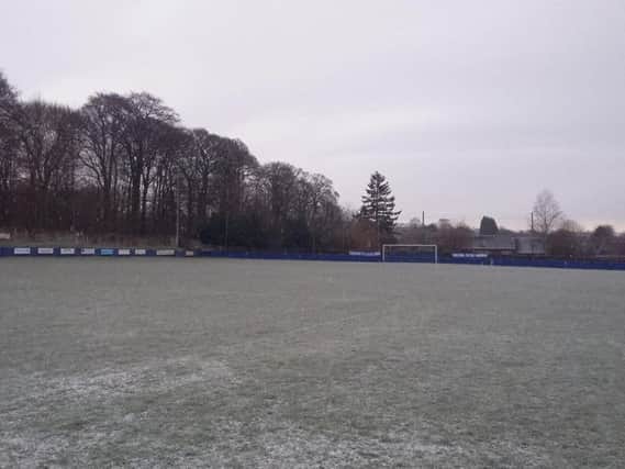 The frozen Arbories pitch
