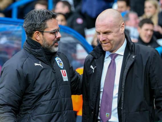 Sean Dyche and David Wagner
