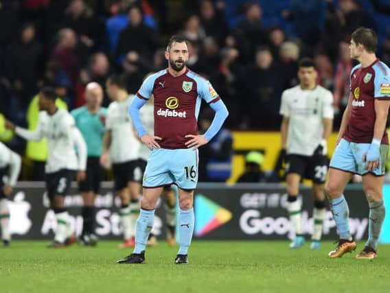 Steven Defour feels the pain of defeat