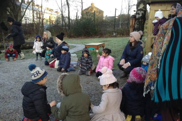 According to the nursery's headteacher, Angela Dixon, the children "love" the sessions.
