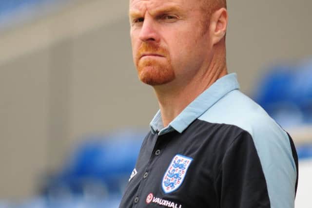 Sean Dyche worked with the England under 21s before taking over at Turf Moor