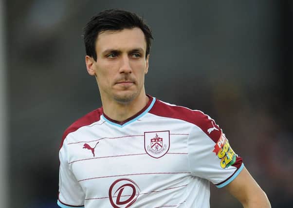 Burnley's Jack Cork

Photographer Ashley Crowden/CameraSport

The Premier League - Crystal Palace v Burnley - Saturday 13th January 2018 - Selhurst Park - London

World Copyright Â© 2018 CameraSport. All rights reserved. 43 Linden Ave. Countesthorpe. Leicester. England. LE8 5PG - Tel: +44 (0) 116 277 4147 - admin@camerasport.com - www.camerasport.com