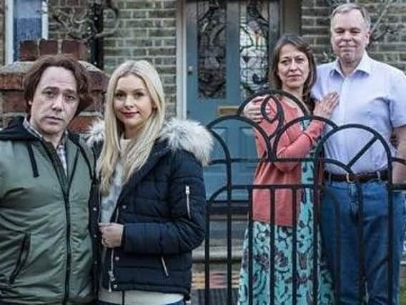 The cast of this week's episode of Inside No.9. From left, Reece Shearsmith, Miranda Hennessy, Nicola Walker and Steve Pemberton