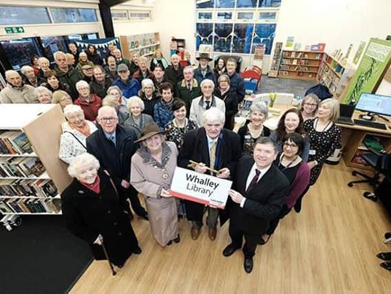 Special moment as Whalley Library reopens