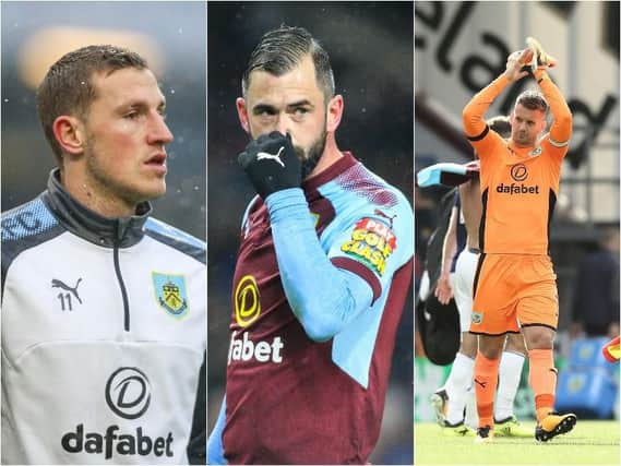 Chris Wood, Steven Defour and Tom Heaton are all currently sidelined