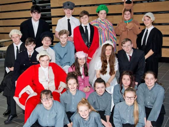 The stars of Our House at Shuttleworth College which will be staged from Tuesday to Thursday.