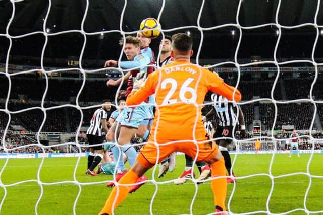 Newcastle keeper Karl Darlow ended up being credited with the equaliser