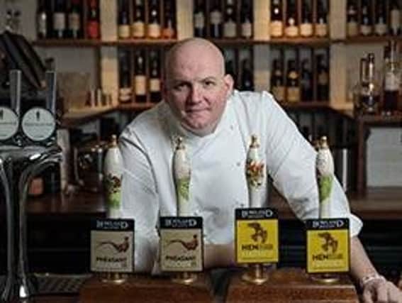 Chef owner at The Freemasons at Wiswell Steven Smith.