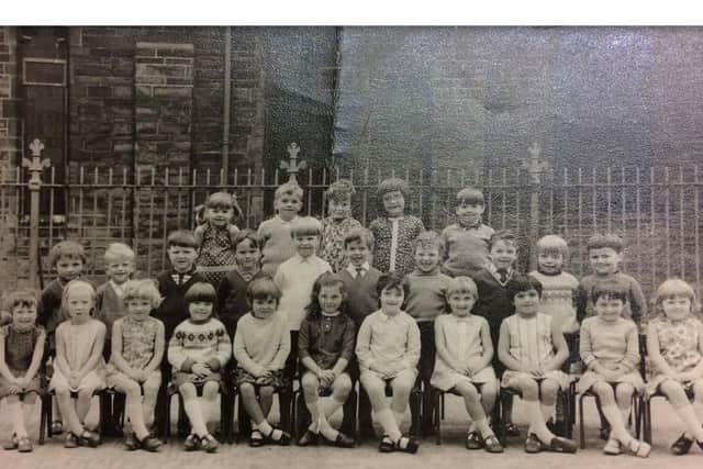 Do you recognise yourself on this photo from the Class of 1969 at St John;s RC Primary School in Burnley.