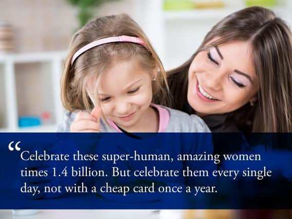 The bittersweet inequality of Mother's day