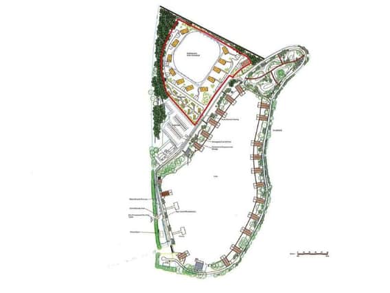 The holiday park plan.
