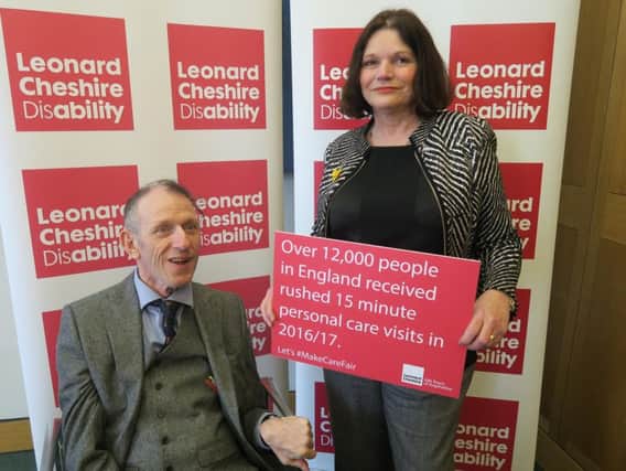Julie Cooper MP and Ray Lang