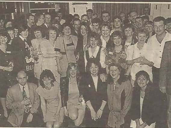 The Class of '78 at their 1993 reunion.