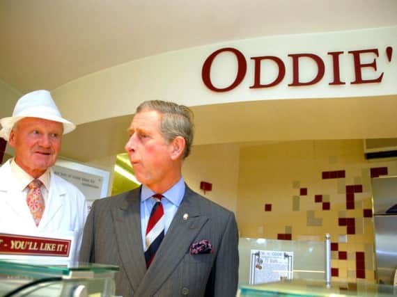 Prince Charles became a fan of Oddie's hot cross buns when he visited Lancashire in 2005.