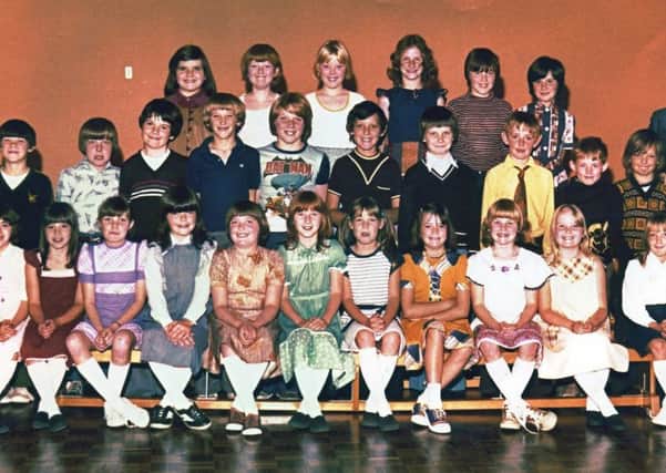 St Mary Magdalene's RC School 1977-78 submitted by Gary Scully.

Back row left to right: Lisa Bamber, Joanne Wright, Heather Aspinall, Tracy Riley, Donna Ashworth, Melanie Grice.
Middle row: Anthony Woodward, Gary Scully, Michael Hipwell, Pau Veldon, Mark Balko, Damien Swindles, Andrew Baker, Peter Spence, David Britten, Matthew Campbell and teacher Mr Faye.
Front row: Deborah Forbes, Danielle Cregg, Alison McCormick, Bernadette McNeilly, Adele Clough, Tracy Naylor, Deborah Brennan, Susan Barlow, Suzanne Cunliffe, Sandra Blackburn, Tracy Astin.