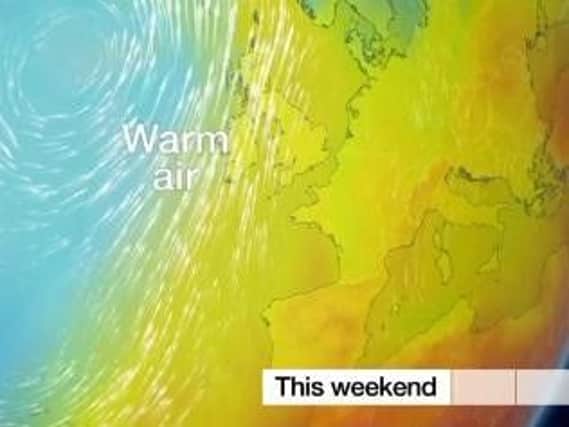 A warm spell has been predicted to hit East Lancashire next week with temperatures climbing to the late teens. PIC: BBC