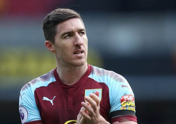 Burnley's Stephen Ward

Photographer Rob Newell/CameraSport

The Premier League - Watford v Burnley - Saturday 7th April 2018 - Vicarage Road - Watford

World Copyright Â© 2018 CameraSport. All rights reserved. 43 Linden Ave. Countesthorpe. Leicester. England. LE8 5PG - Tel: +44 (0) 116 277 4147 - admin@camerasport.com - www.camerasport.com