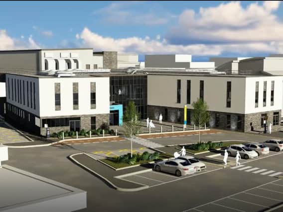 How the Phase 8 development at Burnley General Teaching Hospital will look