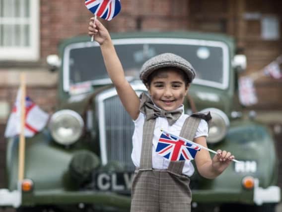 A young reveller at last year's Padiham on Parade which the Padiham Pageant is raising money towards