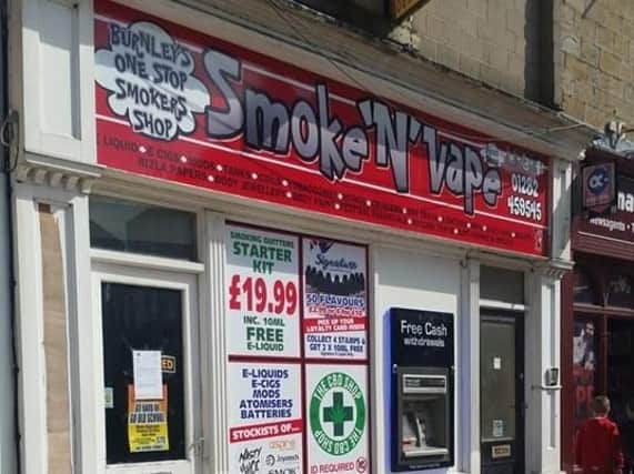 Magistrates have a placed a three month closure order on Smoke 'N'Vape in Burnley's Parker Lane.
