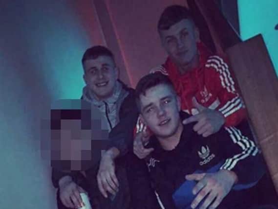Officers want to trace Corey Freeman (18), of Greenside Avenue, Blackburn;Dylan Bradley (17), of Thornton Close, Blackburn and Jordan Russell (18), of Ridgeway Avenue, Blackburn (pictured left to right) in connection with the offences.