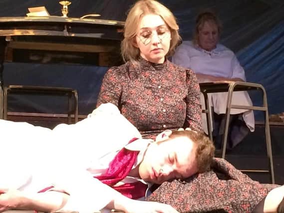 If you love to act, then you could be just like Matt Holmes and Rosie Butler (pictured starring in Bronte) and perform on stage for Pendle Borderline Theatre Company. (s)
