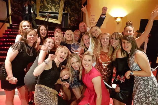 Pendle Forest celebrate after scooping top award
