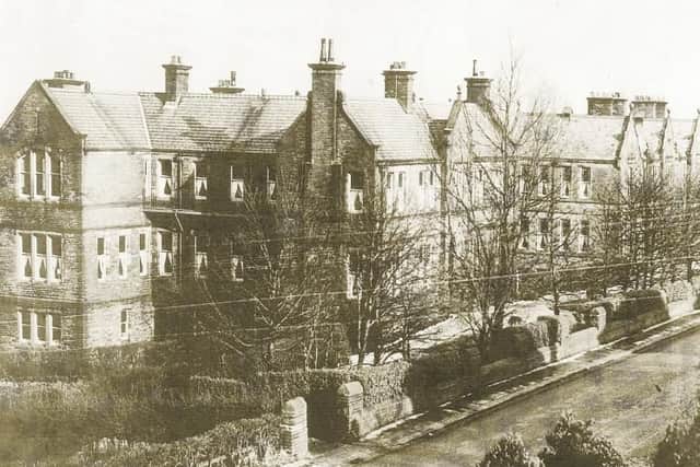The orphanage building (now CANW HQ) in the 1940s.