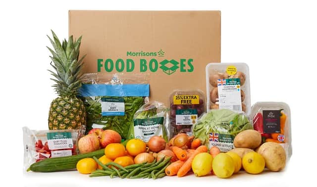 Morrisons has just launched another food box. This time, their aptly named Fruit and Veg (Photo: Morrisons)
