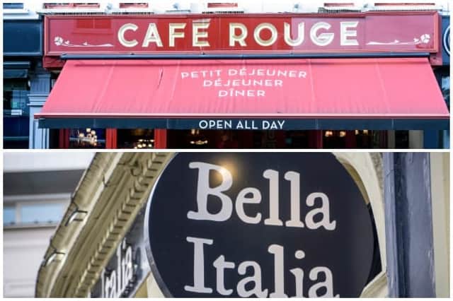Restaurants chains Bella Italia and Cafe Rouge are both on the verge of collapse, with 6,000 jobs at risk (Photo: Shutterstock)