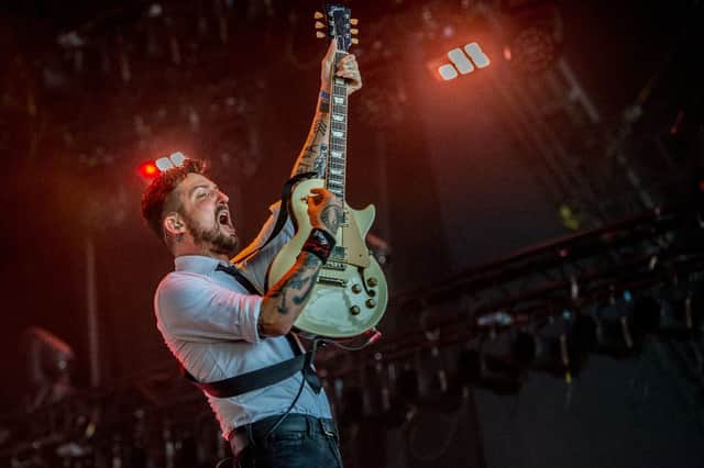 Turner warned the audience before the show that it would be a unique concert experience with the new measures in place. 
(Getty Images)