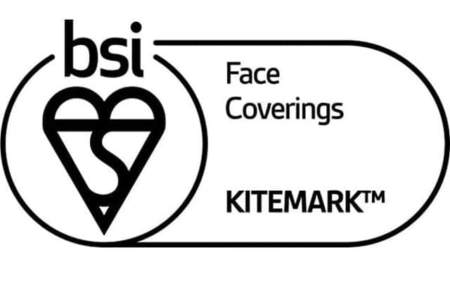 A new kitemark will verify when face coverings are of a certain quality (photo: BSI)